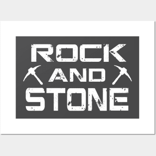 Deep Rock Galactic Fan Art Tee- Rock And Stone Posters and Art